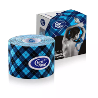 фото Кинезио тейп CureTape Art 5cm x 5m - Tartan в интернет-магазине спортивных товаров МЯЧИКИ