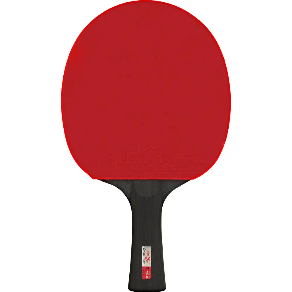 фото Ракетка для настольного тенниса Double Fish Black Carbon King Racket 3***, профессиональная, ITTF Ap в интернет-магазине спортивных товаров МЯЧИКИ