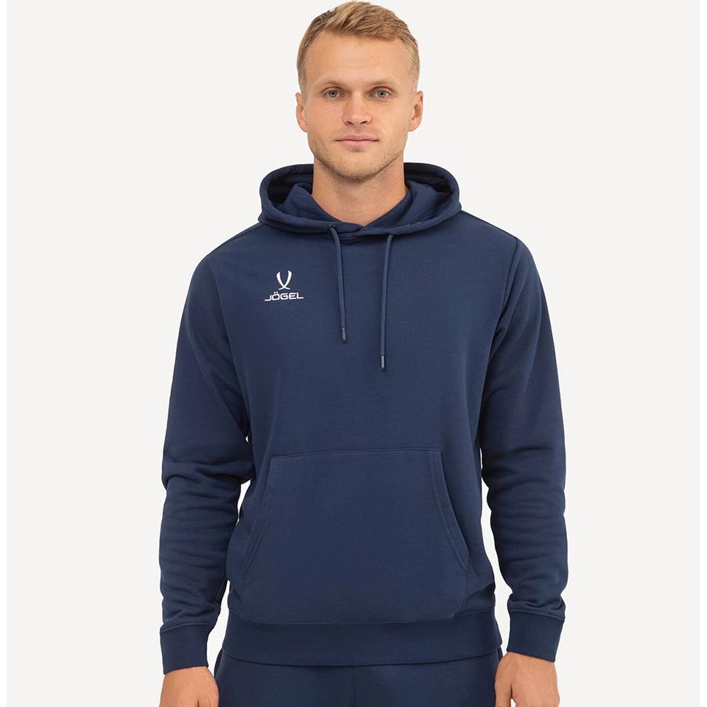 фото Худи ESSENTIAL Cotton Hoodie, темно-синий в интернет-магазине спортивных товаров МЯЧИКИ