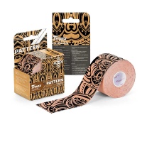 фото Кинезио тейп Tmax Pattern Tatoo (5 см x 5 м) в интернет-магазине спортивных товаров МЯЧИКИ