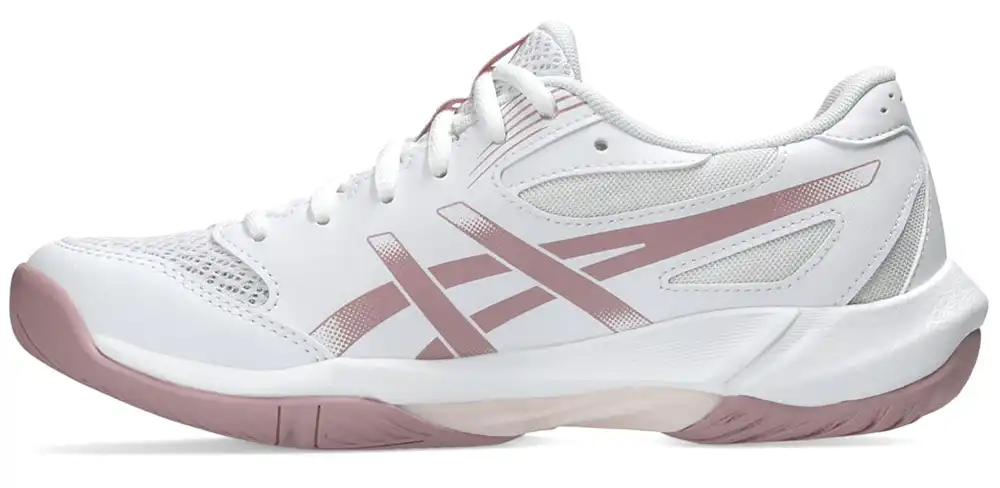 фото Волейбольные кроссовки женские Asics Gel-Rocket 12, Белый/Жемчужно-розовый в интернет-магазине спортивных товаров МЯЧИКИ
