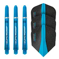 фото Хвостовики и oперение HARROWS SUPERGRIP + RETINA TWIN PACK aqua в интернет-магазине спортивных товаров МЯЧИКИ