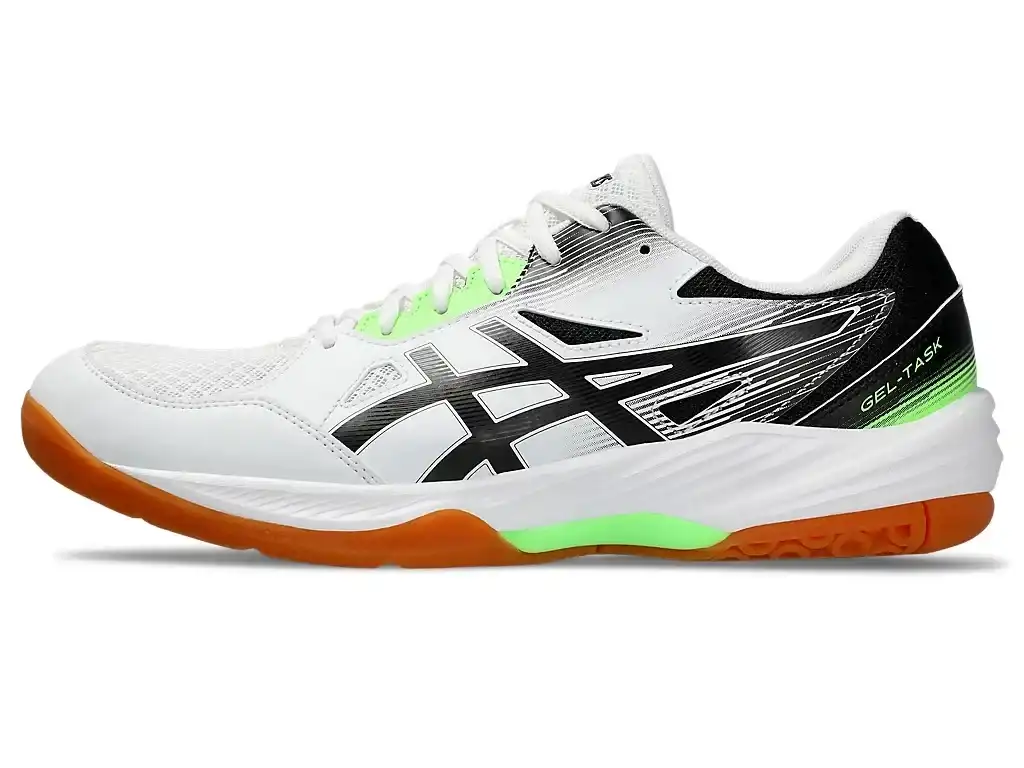 фото Волейбольные кроссовки Asics Gel-Task 3, черно-белые в интернет-магазине спортивных товаров МЯЧИКИ