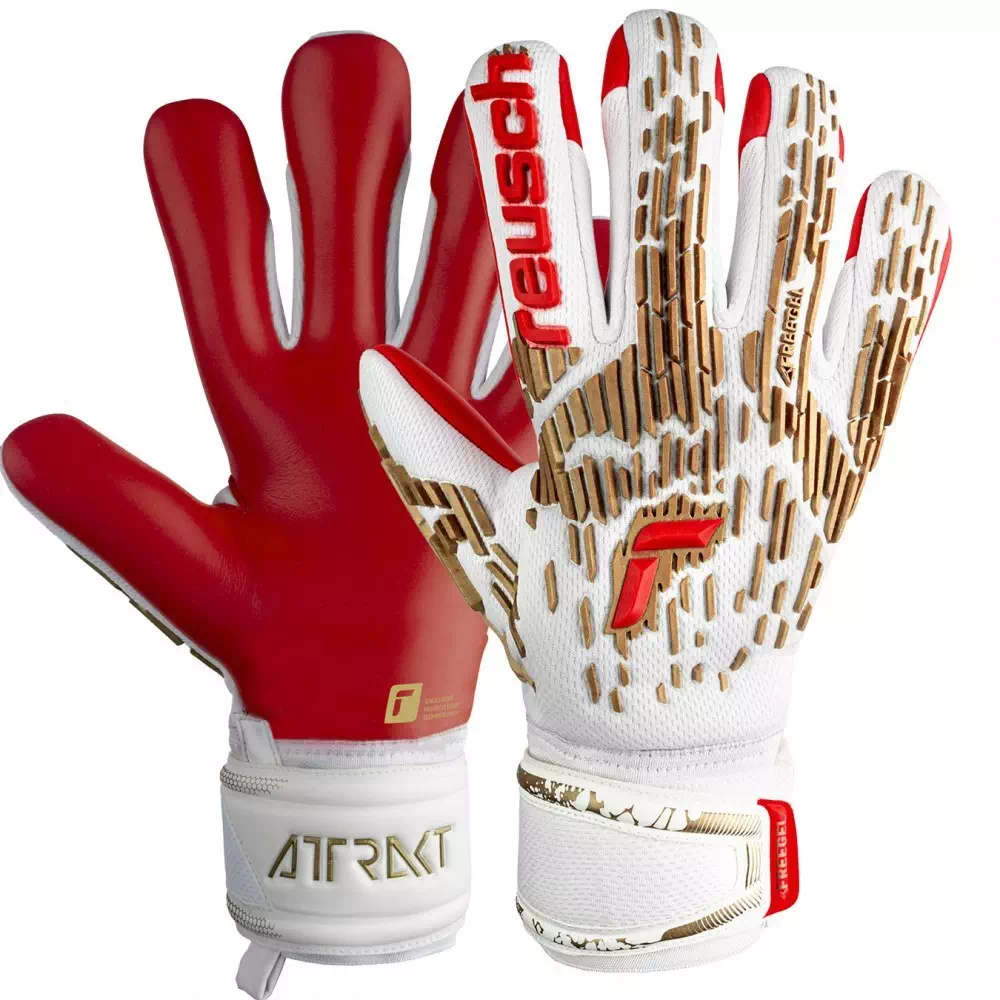 фото Вратарские перчатки REUSCH Attrakt Freegel Silver в интернет-магазине спортивных товаров МЯЧИКИ