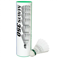 фото Воланы пластиковые Yonex Mavis 350 White slow speed (6шт.) в интернет-магазине спортивных товаров МЯЧИКИ