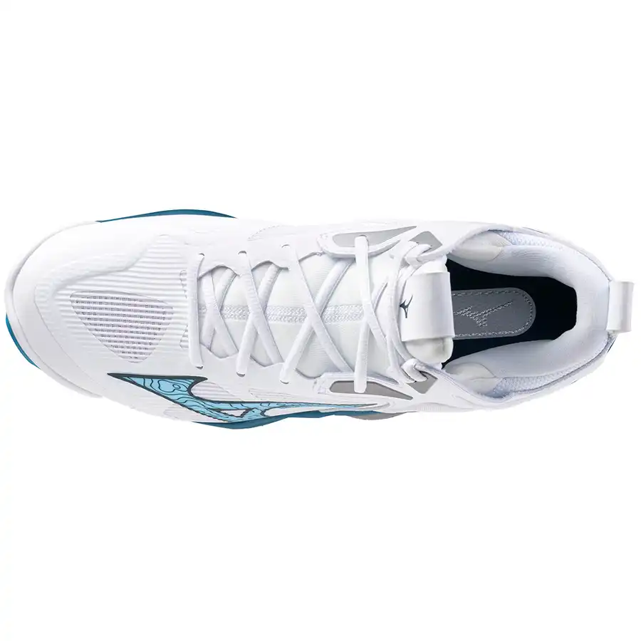 фото Кроссовки волейбольные Mizuno WAVE MOMENTUM 3 MID в интернет-магазине спортивных товаров МЯЧИКИ
