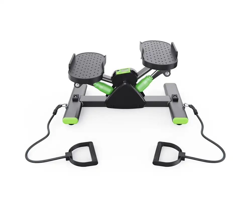 фото Балансировочный степпер DFC SC-S012E / green с эспандерами в интернет-магазине спортивных товаров МЯЧИКИ