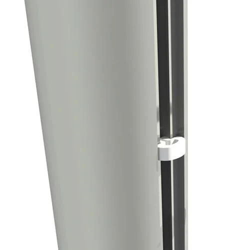 фото Ворота футбольные алюминиевые 7,32х2,44 глубина ворот 2м с верхними опорами под сетку (стационарные) в интернет-магазине спортивных товаров МЯЧИКИ