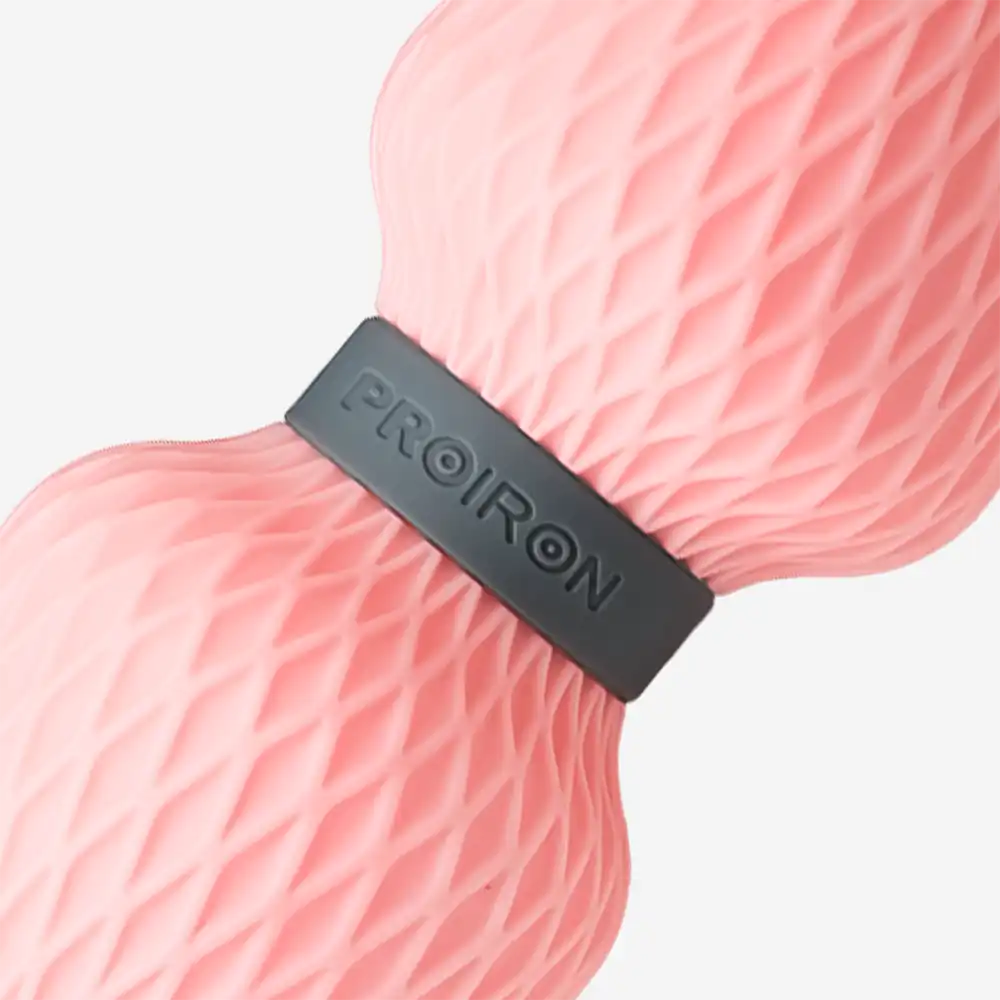 фото Массажный ролик для МФР массажа Proiron 15х6,5 см, розовый, арт. МР156501 в интернет-магазине спортивных товаров МЯЧИКИ