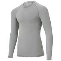 фото Футболка компрессионная с длинным рукавом PerFormDRY Baselayer LS Tee, серый в интернет-магазине спортивных товаров МЯЧИКИ