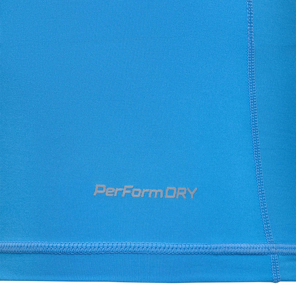 фото Футболка компрессионная с длинным рукавом PerFormDRY Baselayer LS Tee, голубой в интернет-магазине спортивных товаров МЯЧИКИ
