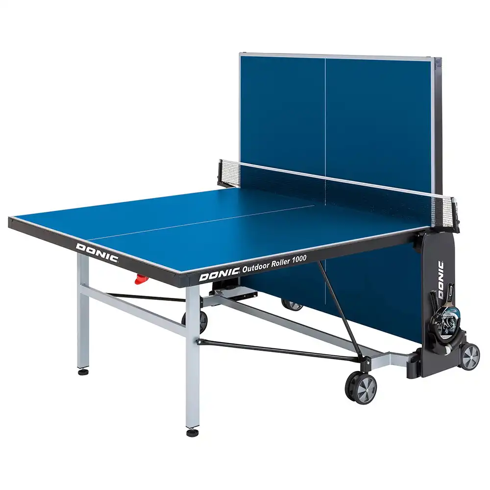 фото Теннисный стол DONIC OUTDOOR ROLLER 1000 BLUE в интернет-магазине спортивных товаров МЯЧИКИ