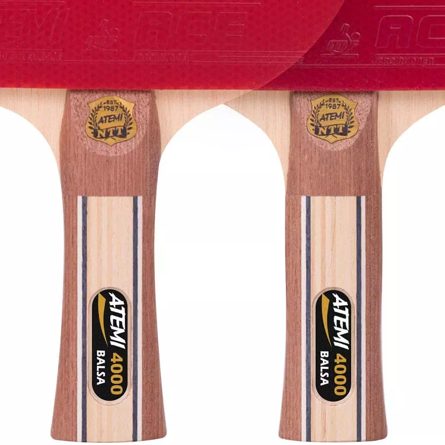 фото Ракетка для настольного тенниса ATEMI 4000 Pro Balsa в интернет-магазине спортивных товаров МЯЧИКИ