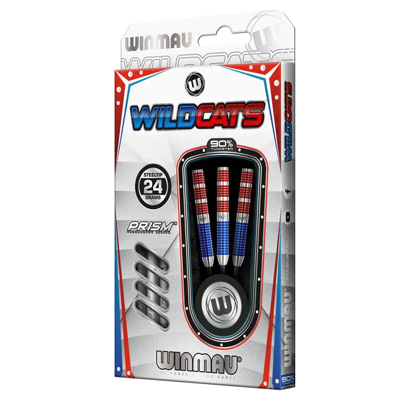 фото Winmau Wildcats 24 gr 90% вольфрам. Дротики для дартса в интернет-магазине спортивных товаров МЯЧИКИ