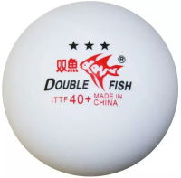 фото Мяч для настольного тенниса Double Fish 40+ Championship ITTF 3*** 1шт в интернет-магазине спортивных товаров МЯЧИКИ