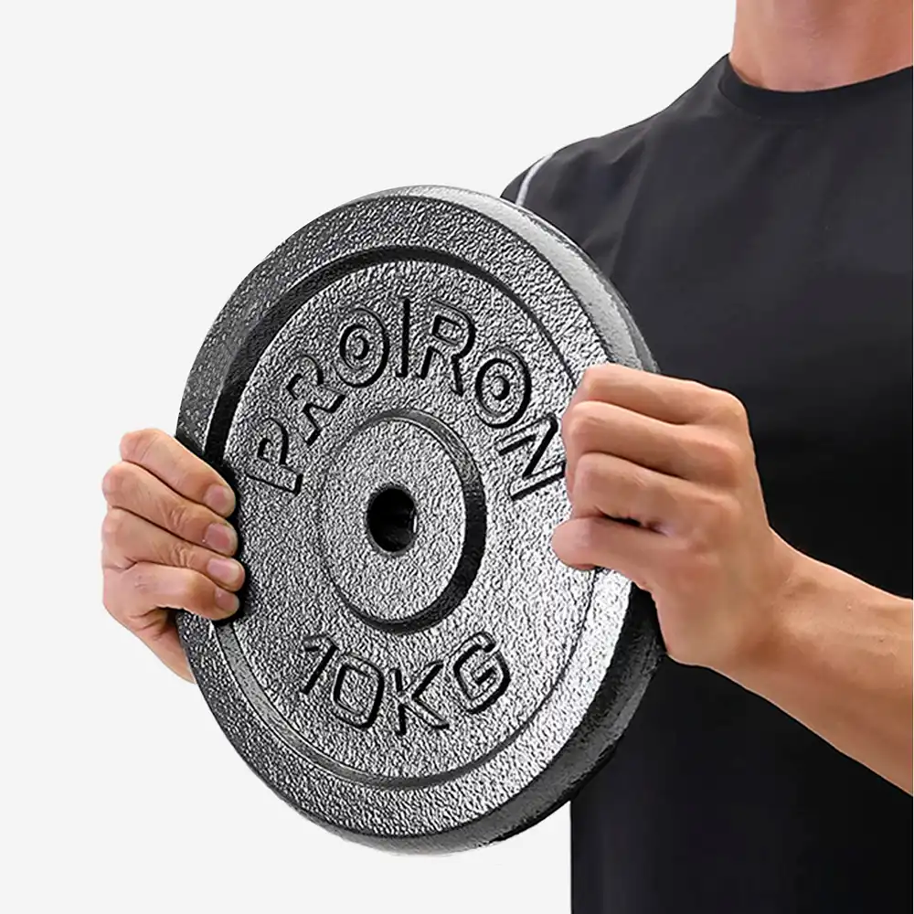 фото Proiron Набор чугунных дисков 2 х 10 кг, арт. НЧД2100 в интернет-магазине спортивных товаров МЯЧИКИ