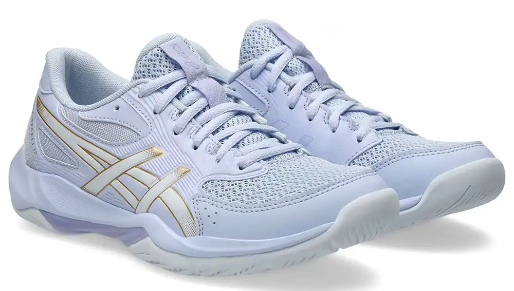 фото Волейбольные кроссовки женские Asics Gel-Rocket 12, шампанск-золот. в интернет-магазине спортивных товаров МЯЧИКИ