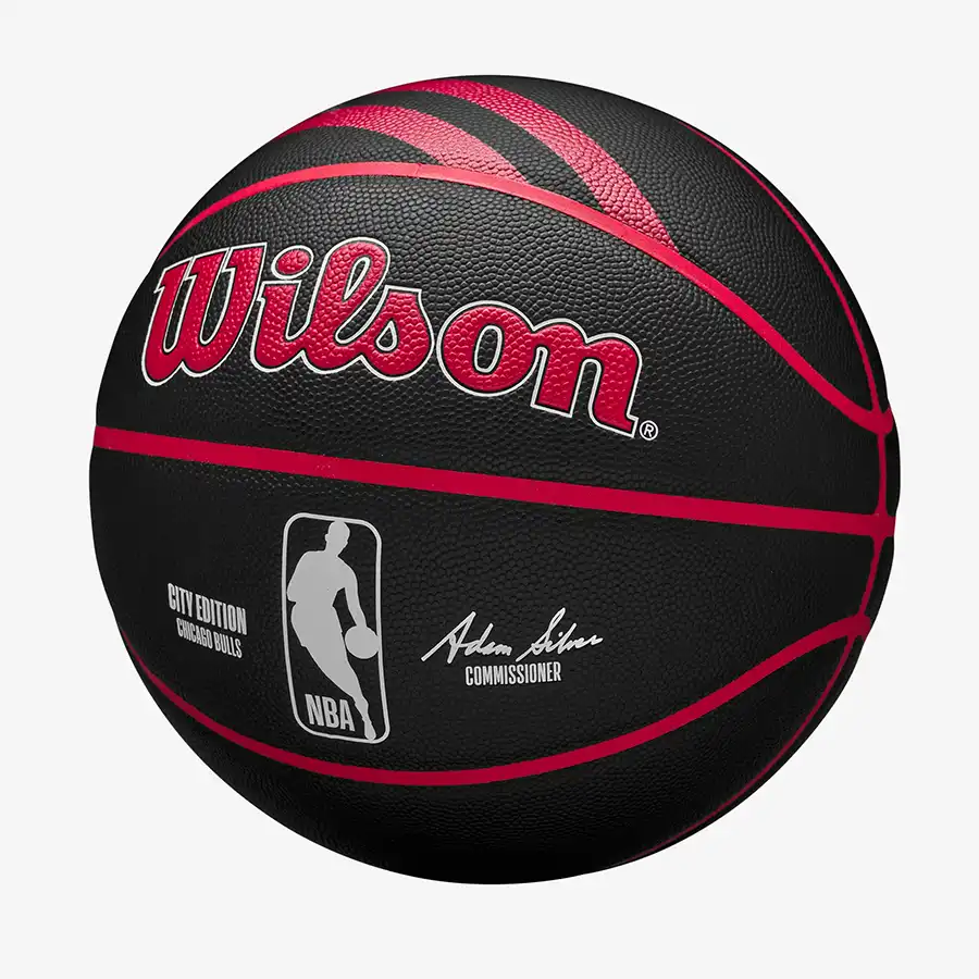 фото Мяч баскетбольный 7 Wilson NBA TEAM CITY COLLECTOR CHICAGO BULLS