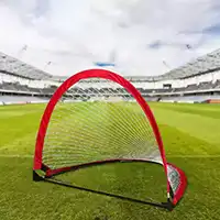 фото Комплект детских футбольных мини-ворот DFC Foldable Soccer, 122х90х90см в интернет-магазине спортивных товаров МЯЧИКИ
