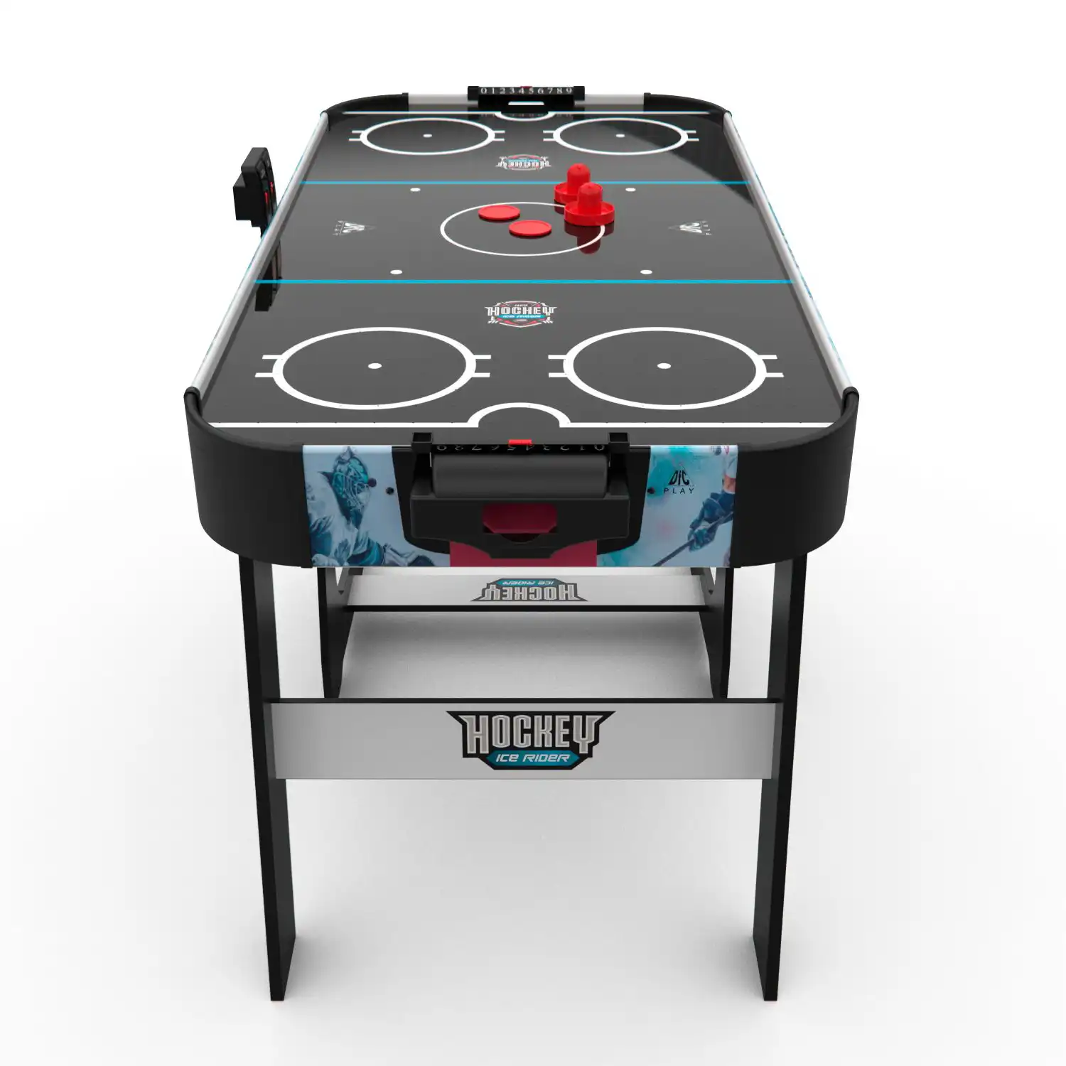 фото Игровой стол - аэрохоккей DFC ICE RIDER AT-140 в интернет-магазине спортивных товаров МЯЧИКИ