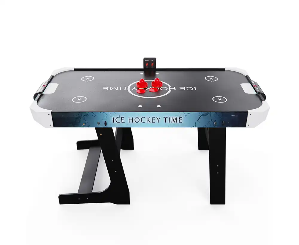 фото Игровой стол - аэрохоккей DFC ASTER 136 х 68 см, складной в интернет-магазине спортивных товаров МЯЧИКИ