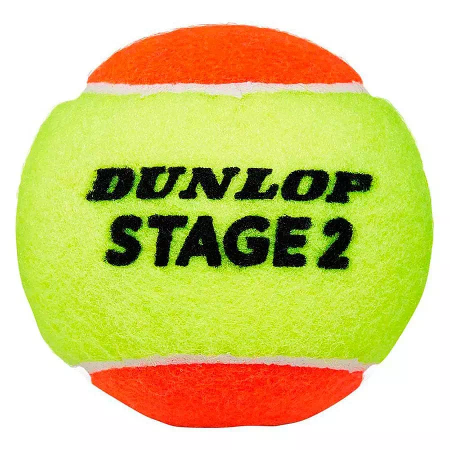 фото Мячи для большого тенниса Dunlop Stage 2, 3 шт, оrange в интернет-магазине спортивных товаров МЯЧИКИ