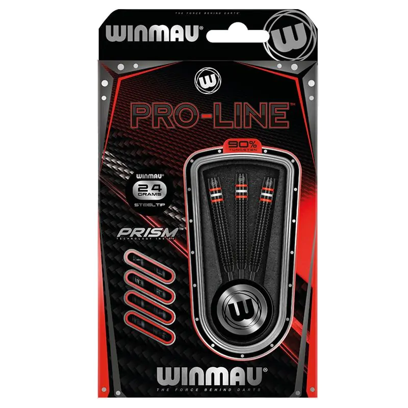 фото Winmau Pro-Line 24 gr. 90% вольфрам. Дротики для дартса в интернет-магазине спортивных товаров МЯЧИКИ