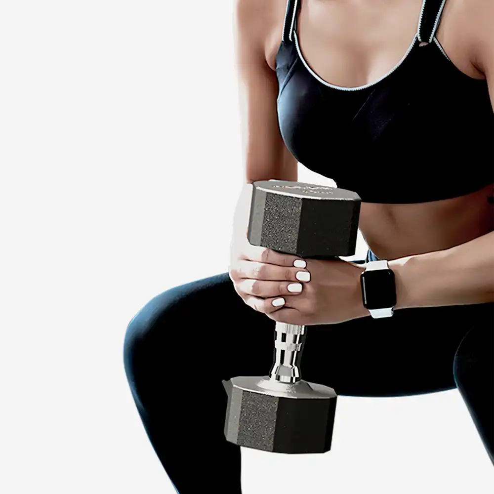 фото Proiron Гантель обрезиненная 1шт 14кг, арт. Г1140ОБР в интернет-магазине спортивных товаров МЯЧИКИ