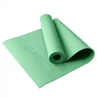 фото Коврик для йоги и фитнеса высокой плотности FM-103 PVC HD, 183x61x0,4 см, зеленый чай в интернет-магазине спортивных товаров МЯЧИКИ
