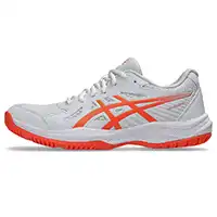 фото Волейбольные кроссовки женские Asics Upcourt 6 бело-корал в интернет-магазине спортивных товаров МЯЧИКИ