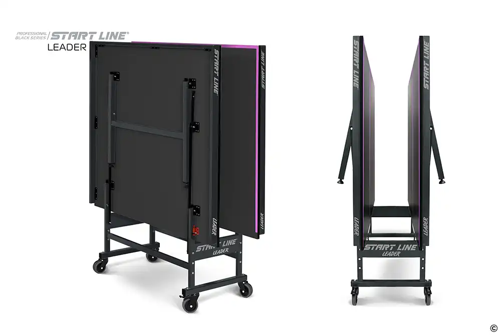 фото Стол теннисный Leader Black в интернет-магазине спортивных товаров МЯЧИКИ