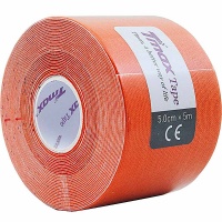 фото Кинезио тейп Tmax Extra Sticky Orange  (5 см x 5 м) в интернет-магазине спортивных товаров МЯЧИКИ
