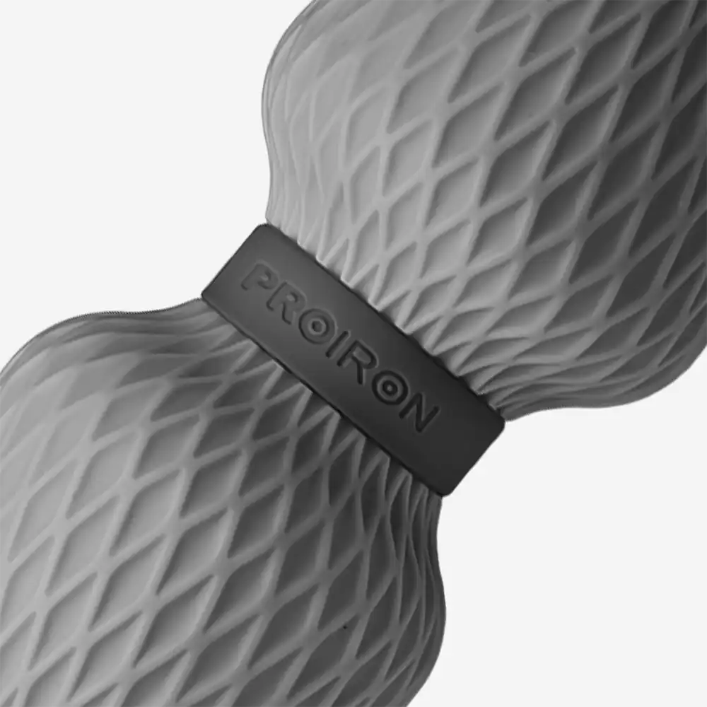 фото Массажный ролик для МФР массажа Proiron 15х6,5 см, серый, арт. МР156503 в интернет-магазине спортивных товаров МЯЧИКИ