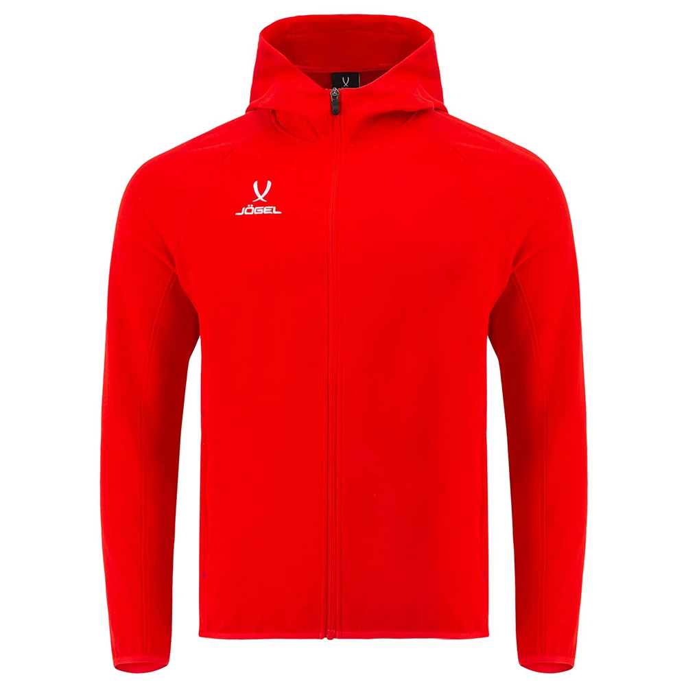 фото Худи на молнии ESSENTIAL Athlete Hooded FZ Jacket, красный в интернет-магазине спортивных товаров МЯЧИКИ