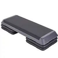 фото Степ-платформа быстросборная SP-205 108х41,5х20 см, обрезиненная, 3-х уровневая в интернет-магазине спортивных товаров МЯЧИКИ