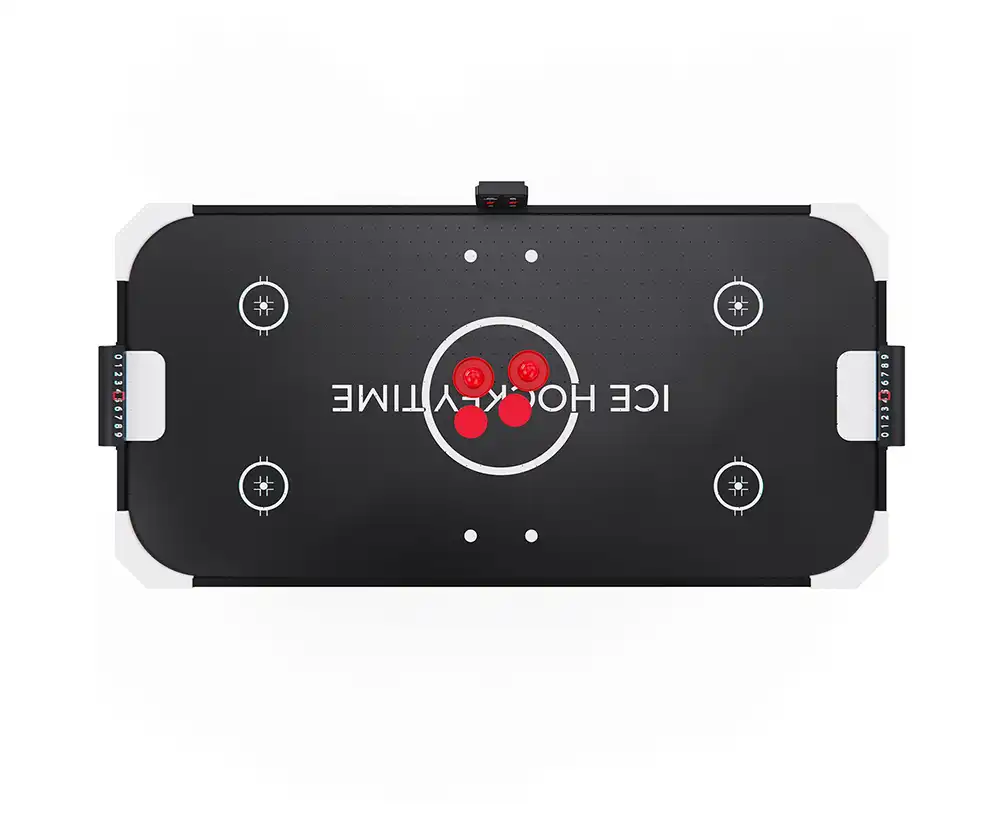 фото Игровой стол - аэрохоккей DFC ASTER 136 х 68 см, складной в интернет-магазине спортивных товаров МЯЧИКИ