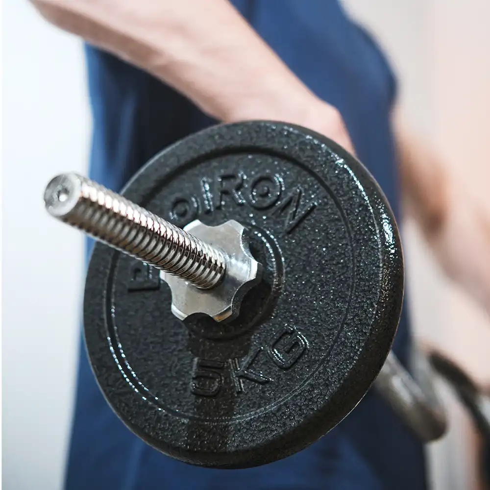 фото Proiron Набор чугунных дисков 2 х 5 кг, арт. НЧД2500 в интернет-магазине спортивных товаров МЯЧИКИ