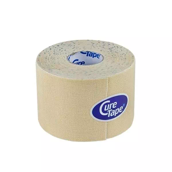 фото Кинезио тейп CureTape Beauty, 5 см x 5 м. Для чувствительной кожи в интернет-магазине спортивных товаров МЯЧИКИ