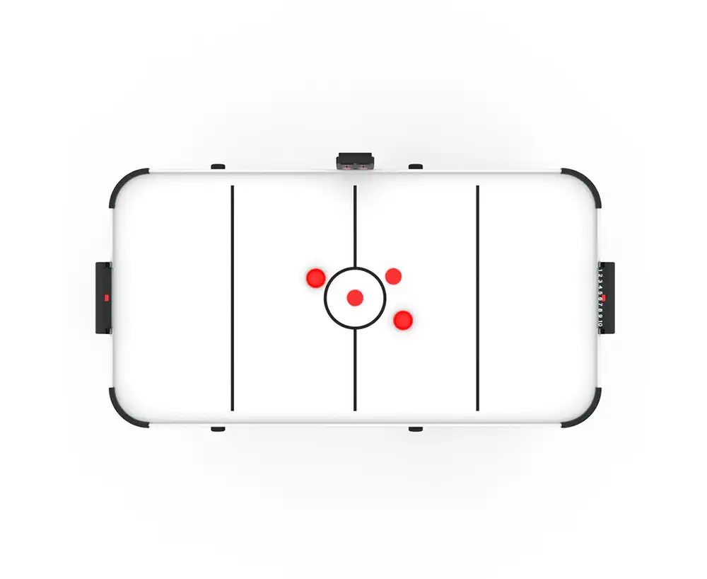 фото Игровой стол - аэрохоккей DFC "BASTIA 4" складной в интернет-магазине спортивных товаров МЯЧИКИ