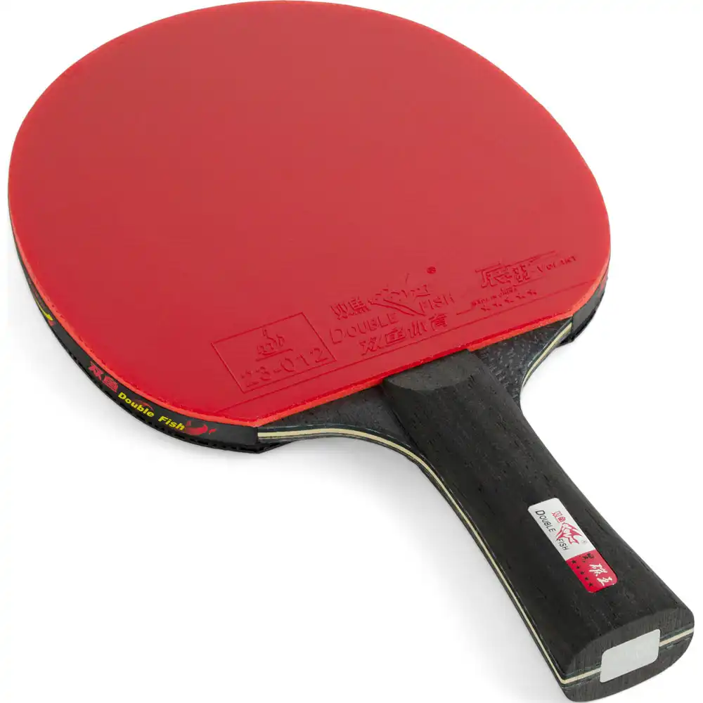 фото Ракетка для настольного тенниса Double Fish Black Carbon King Racket 5*****, профессиональная, ITTF  в интернет-магазине спортивных товаров МЯЧИКИ