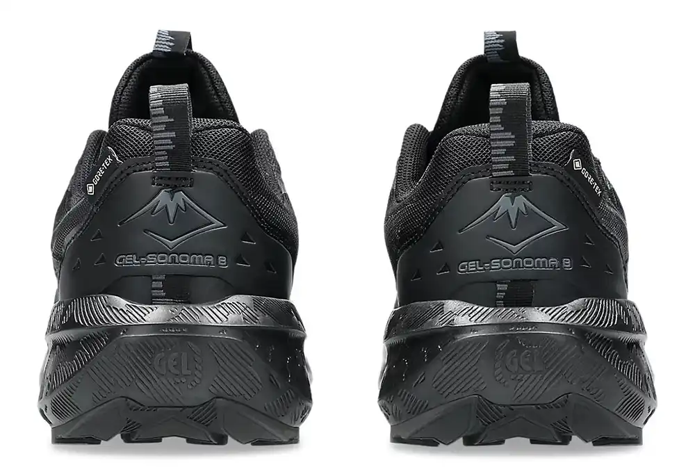 фото Кроссовки для бега Asics Gel-Sonoma 8 GTX, чёрные в интернет-магазине спортивных товаров МЯЧИКИ