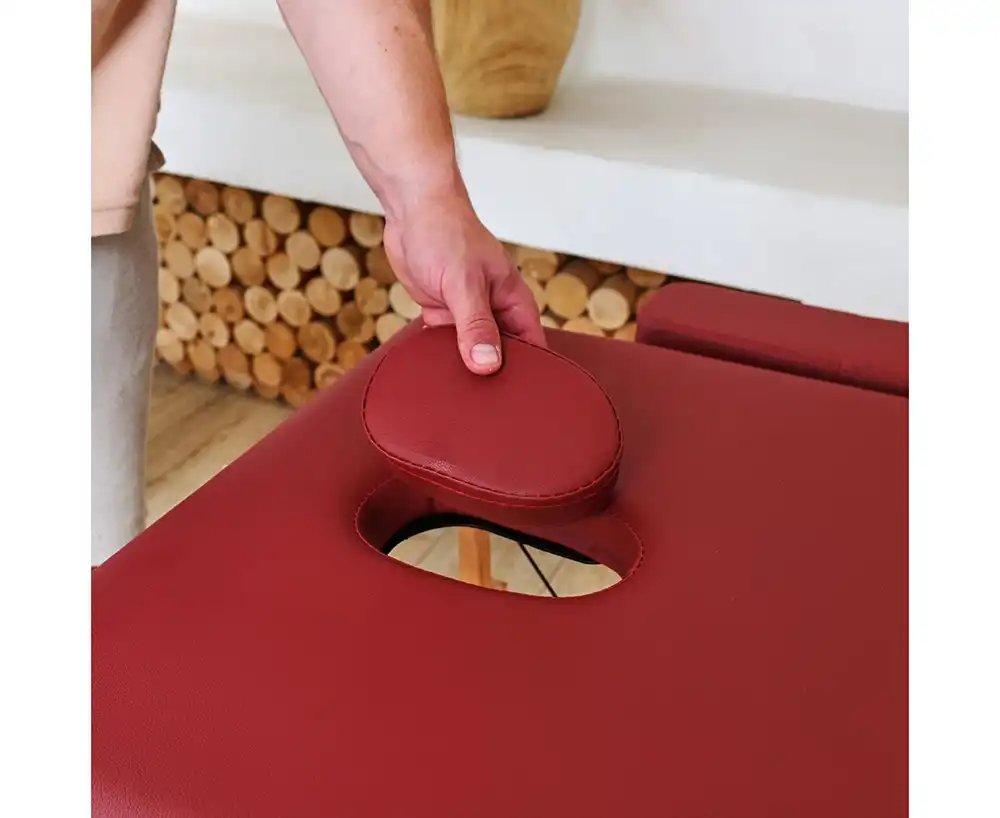 фото Массажный стол DFC NIRVANA Relax, (Optima)186 x 60 см, винный в интернет-магазине спортивных товаров МЯЧИКИ