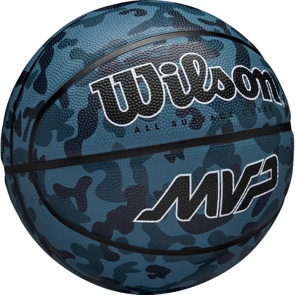фото Мяч баскетбольный 5 Wilson MVP CAMO BSKT BLUE