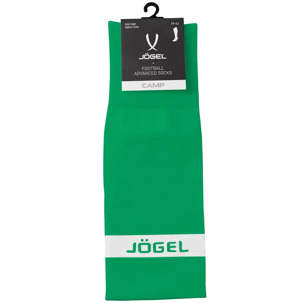 фото Гетры футбольные CAMP ADVANCED SOCKS, зеленый/белый в интернет-магазине спортивных товаров МЯЧИКИ