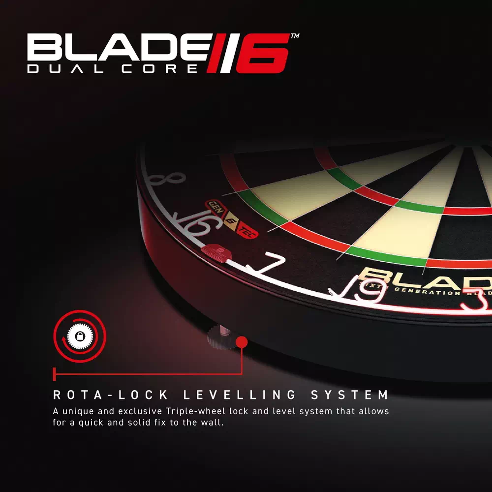 фото Мишень для дартса Winmau Blade 6 Dual Core в интернет-магазине спортивных товаров МЯЧИКИ