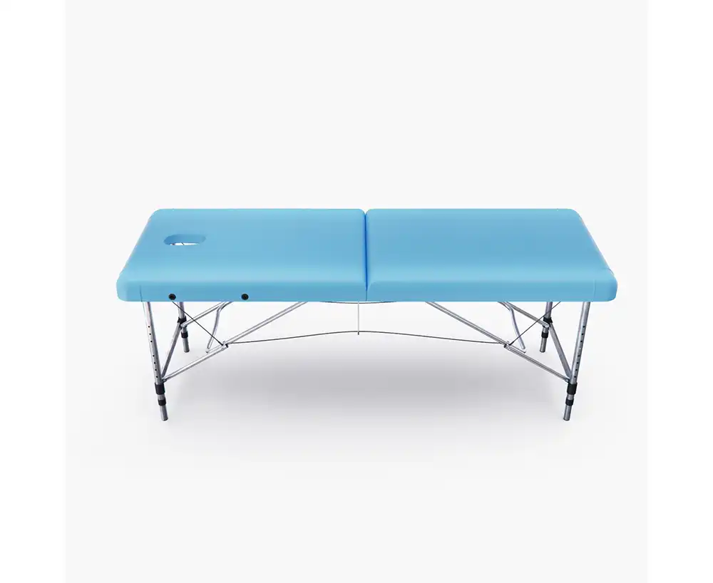 фото Массажный стол DFC NIRVANA Elegant, 186 x 70 см, голубой в интернет-магазине спортивных товаров МЯЧИКИ