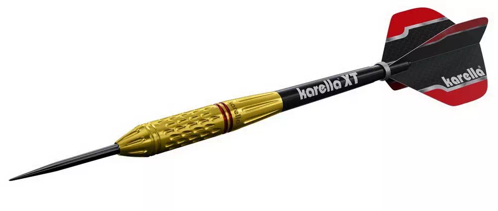 фото Karella Commander Gold 24 gr. 90% вольфрам. Дротики для дартса в интернет-магазине спортивных товаров МЯЧИКИ