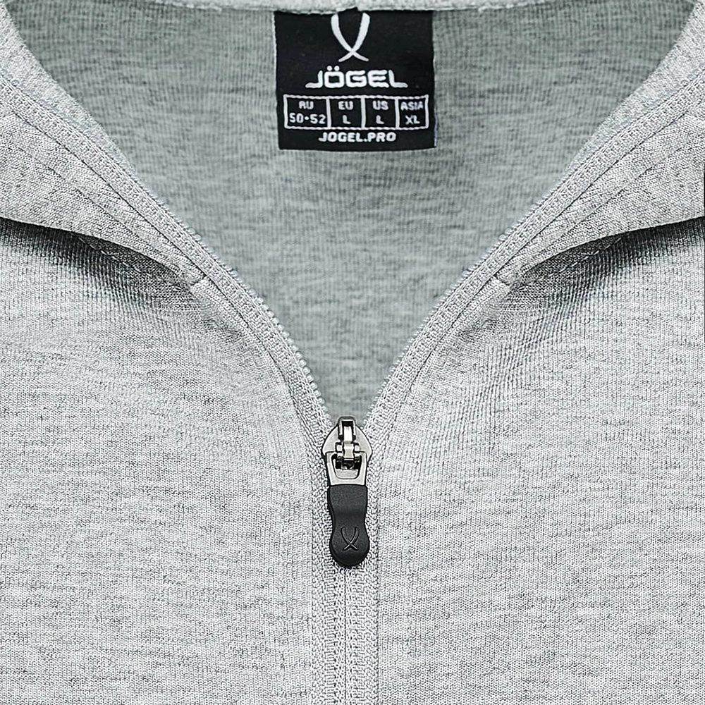 фото Худи на молнии ESSENTIAL Athlete Hooded FZ Jacket, серый в интернет-магазине спортивных товаров МЯЧИКИ
