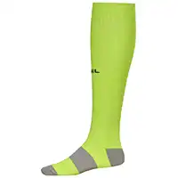 фото Гетры футбольные CAMP BASIC SOCKS, желтый неон/серый/черный в интернет-магазине спортивных товаров МЯЧИКИ