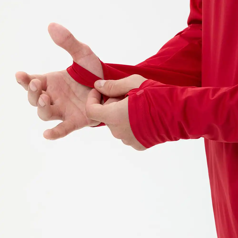 фото Топ ветрозащитный PREMIER PerFormPROOF Wind Top, темно-красный в интернет-магазине спортивных товаров МЯЧИКИ